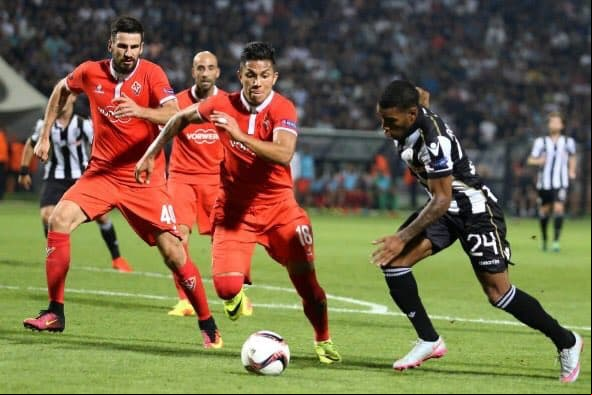 Carlos Salcedo debutó con empate con la Fiorentina