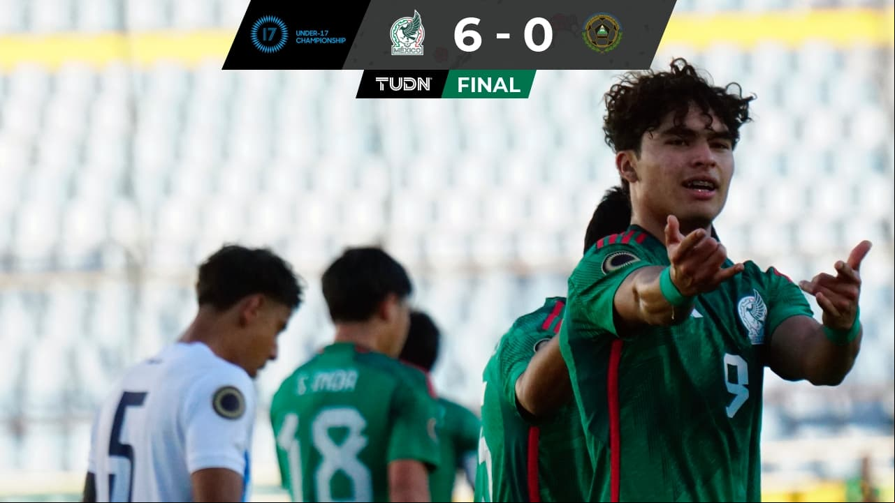 El Tri atropelló a Nicaragua y va a Cuartos del Premundial Sub-17