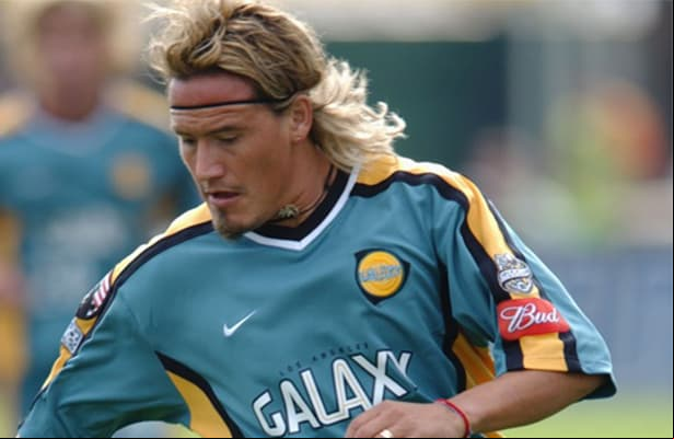 El paso del 'Matador' por el club californiano fue breve, pero de buen rendimiento.