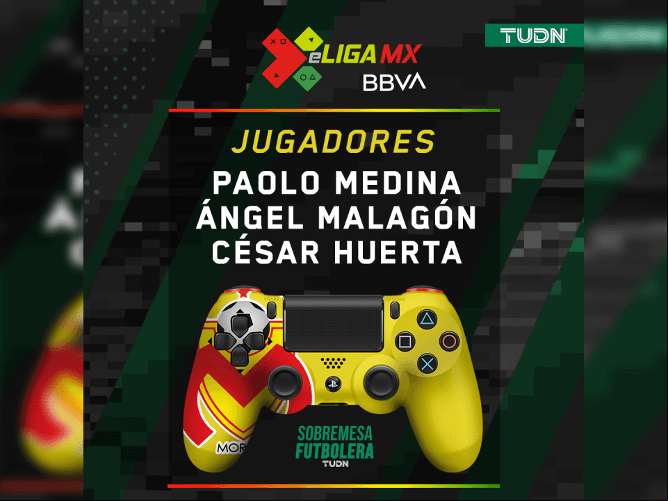 <b>Monarcas Morelia</b>
<br>Paolo Medina, César Huerta y Angel Malagón.