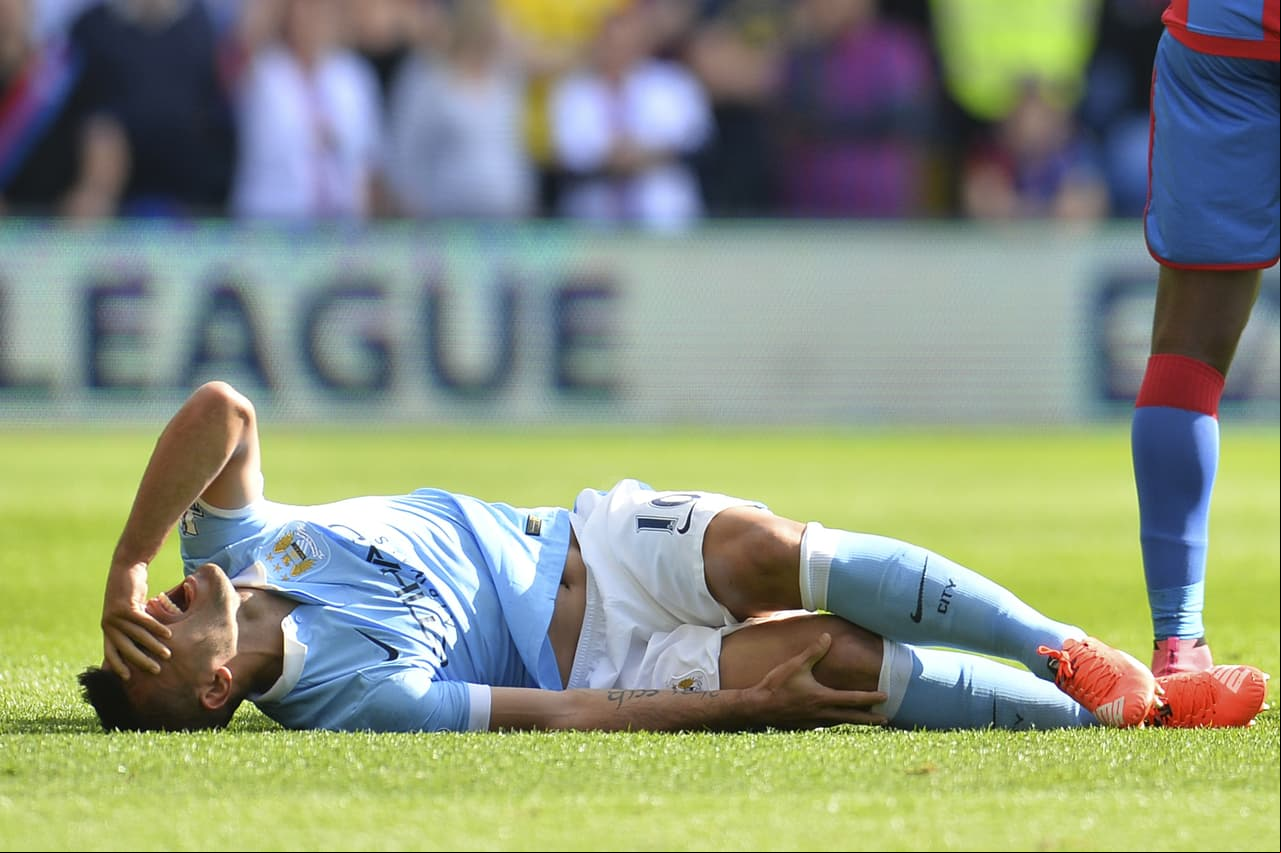 Agüero se pierde el arranque de la Champions League por lesión