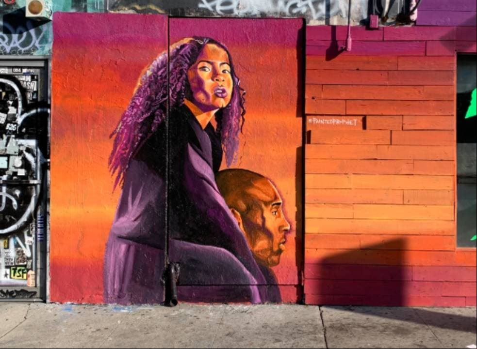 Las calles de las principales ciudades de los Estados Unidos se adornan con las asombrosas muestras de amor para la leyenda de la NBA.