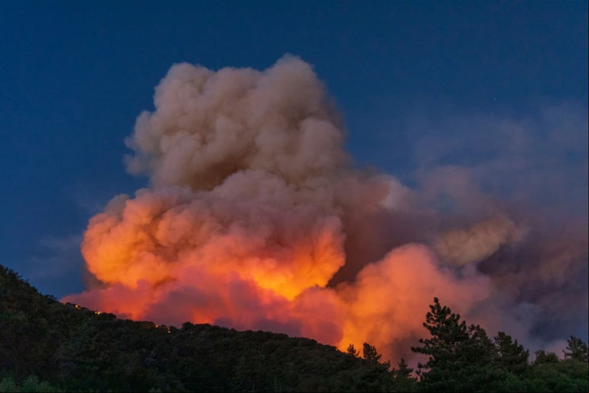 California presenció un tornado de fuego: las imágenes son aterradoras